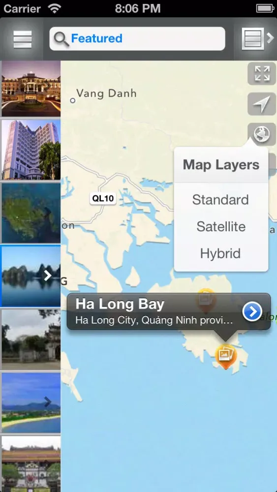 Capturas de pantalla de MyTravel Vietnam