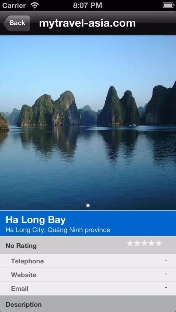 Capturas de pantalla de MyTravel Vietnam