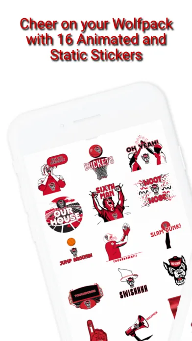 Zrzuty ekranu Wolfpack Sticker Pack 2024