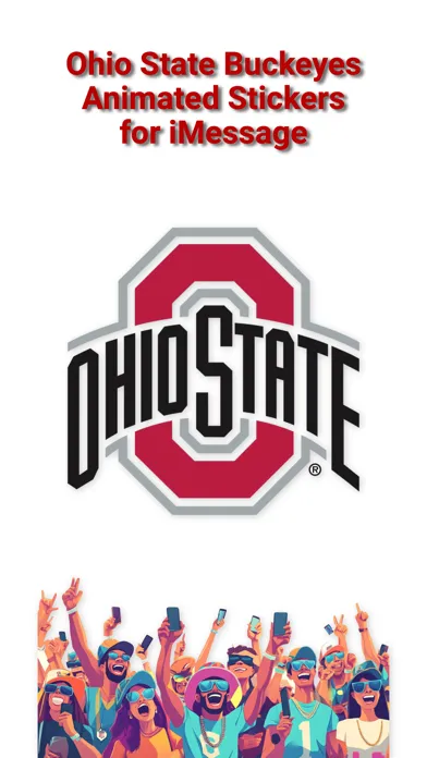 Buckeyes Sticker Pack 2024 سکرین شاٹس