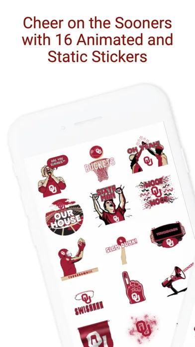 Sooners Sticker Pack 2024应用截图
