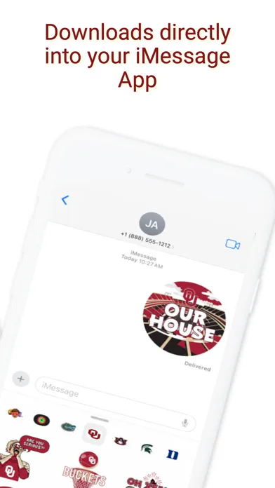 Sooners Sticker Pack 2024应用截图