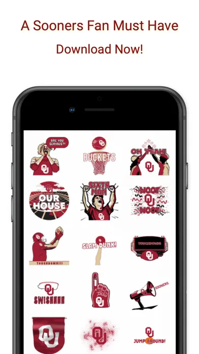 Sooners Sticker Pack 2024应用截图