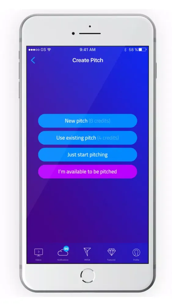Tangkapan skrin Pitch Investors Live