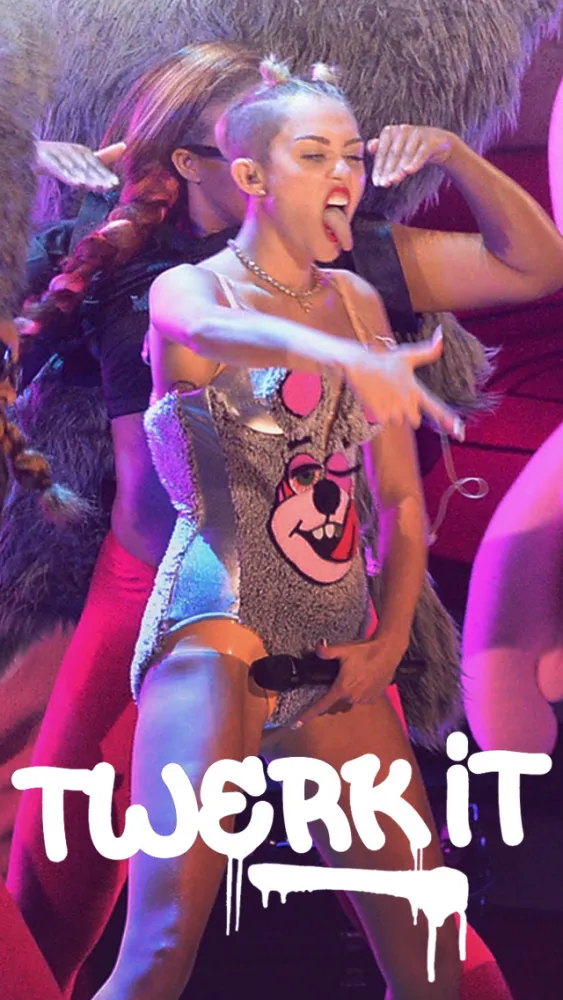 Capturas de pantalla de Miley Cyrus - Twerk It (Movie)