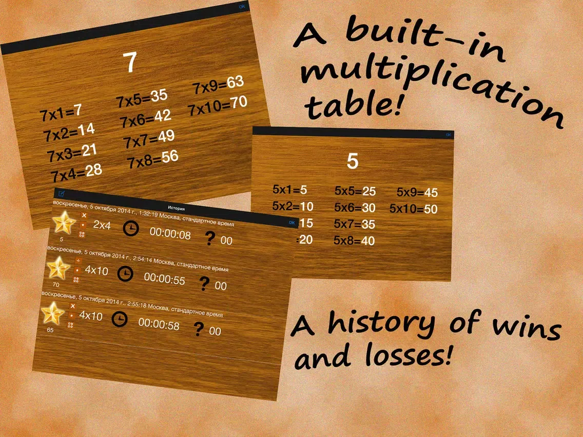Tangkapan layar 2x2=4 Lite - Fun times tables iPad 