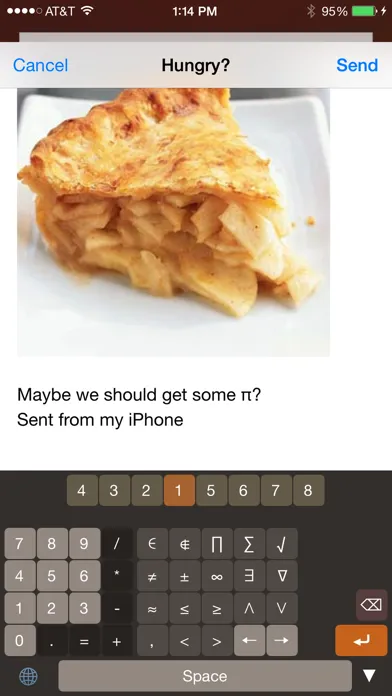 ภาพหน้าจอของ Calculator Keyboard - Easy to Use Math Symbols