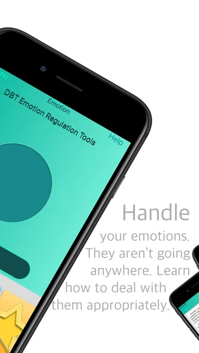 Скриншоты DBT Emotion Regulation Tools