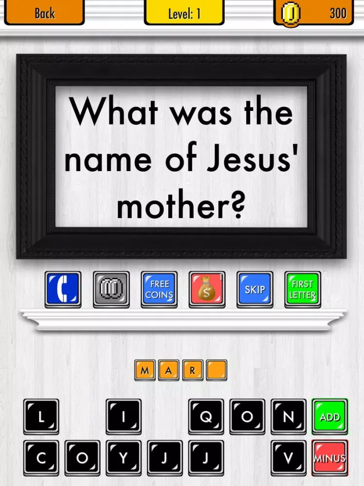 Test Your Faith Bible Trivia - Know the Good Book and Grow Closer to God iPad 應用截圖