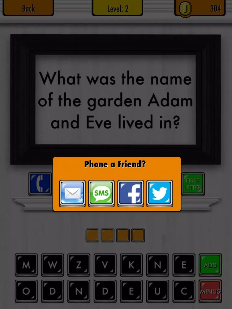 Test Your Faith Bible Trivia - Know the Good Book and Grow Closer to God iPad 應用截圖