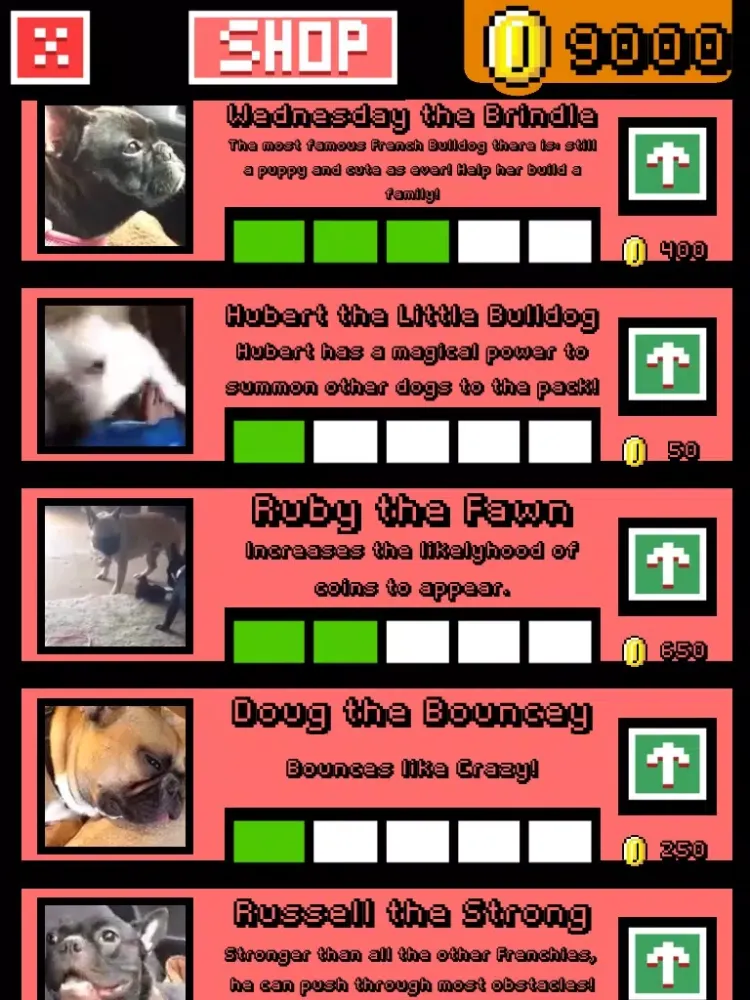 Capturas de tela do Frenchie Family - French Bulldog Pack Builder iPad 