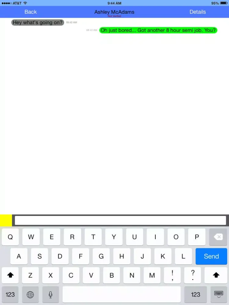 Longshore Instant Messenger iPad  স্ক্রিনশট