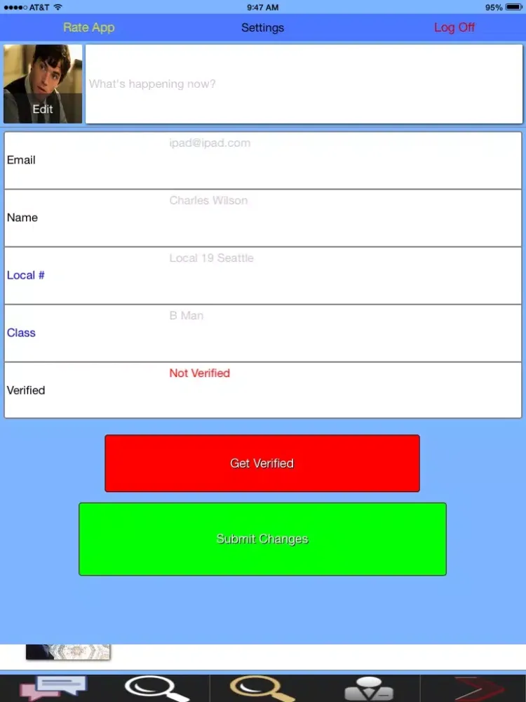Longshore Instant Messenger iPad  স্ক্রিনশট