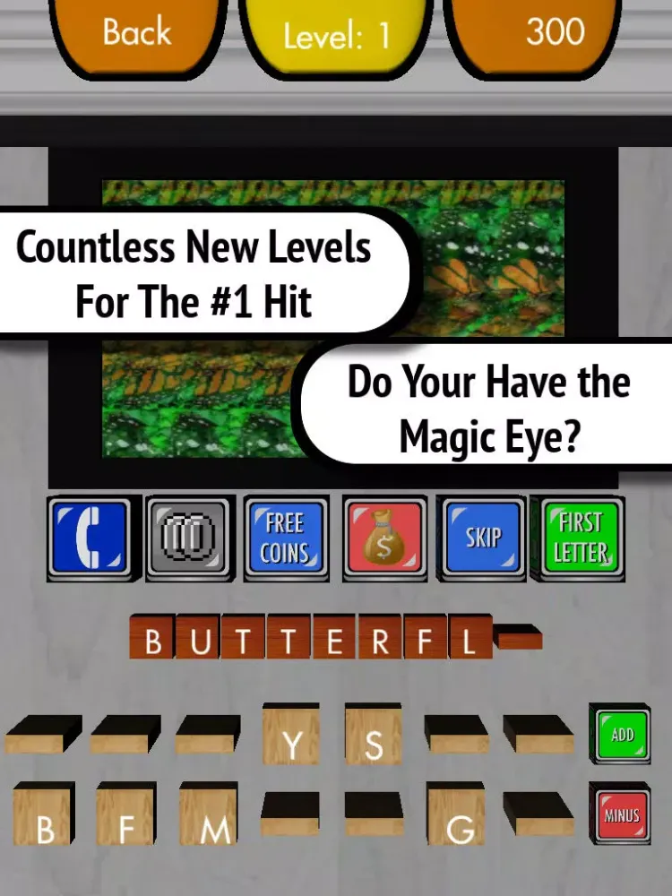 Tangkapan skrin Guess the Magic Eye 3D iPad 