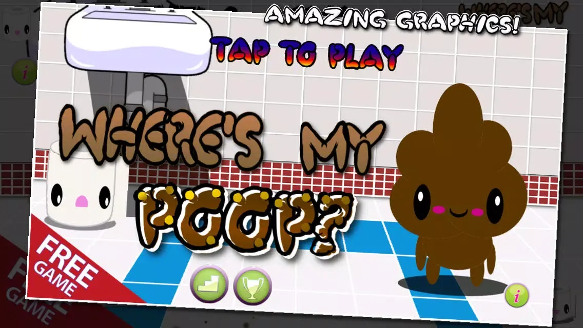 Скриншоты Where's My Poop - Toilet Sniper HD Free