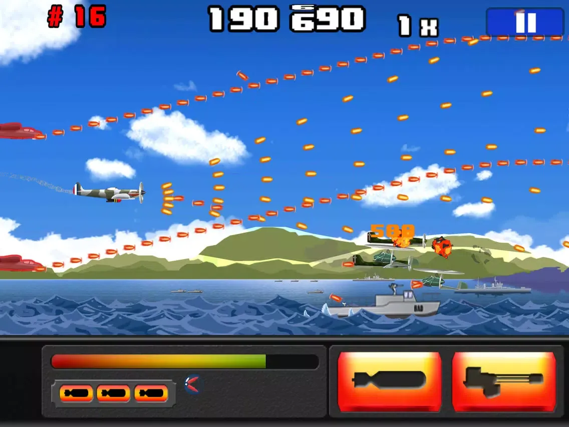 Red Skies Free iPad  سکرین شاٹس