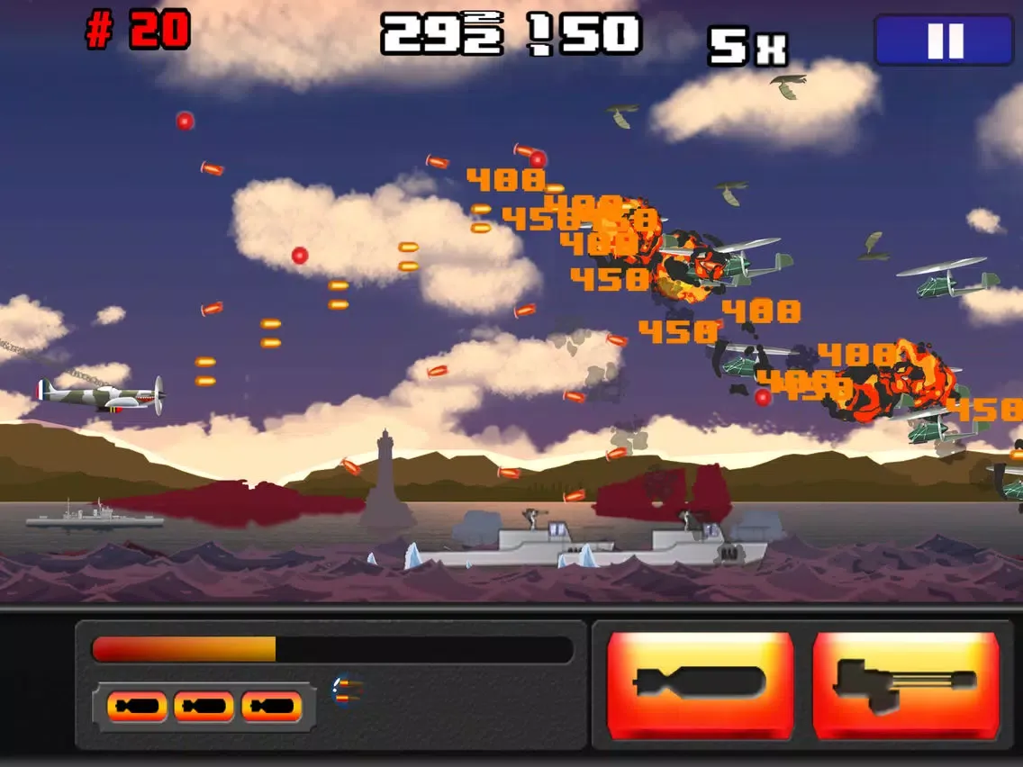Red Skies Free iPad  سکرین شاٹس