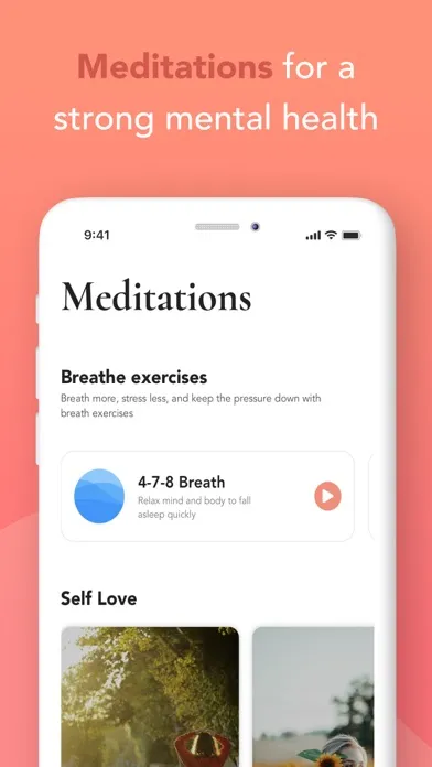 Zrzuty ekranu Feel: Meditation Sleep Therapy