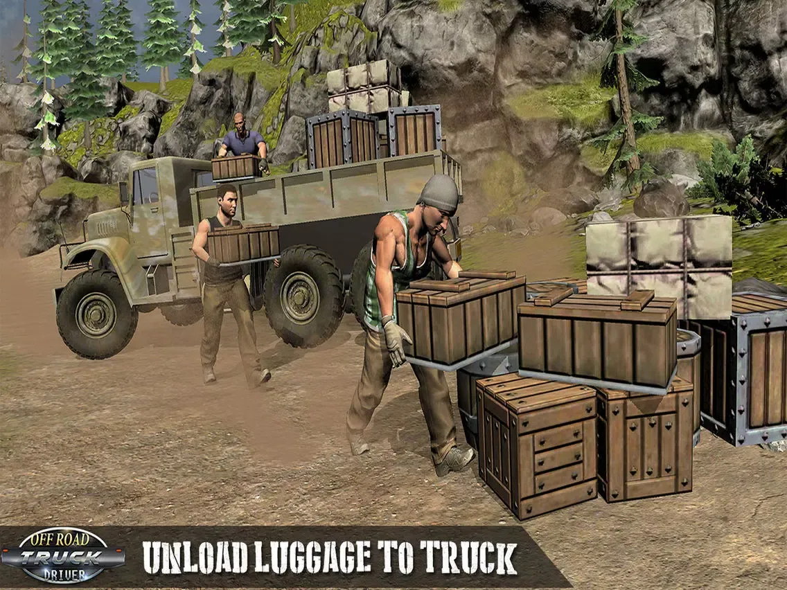 Off Road Trucker 3D iPad  Ekran Görüntüleri