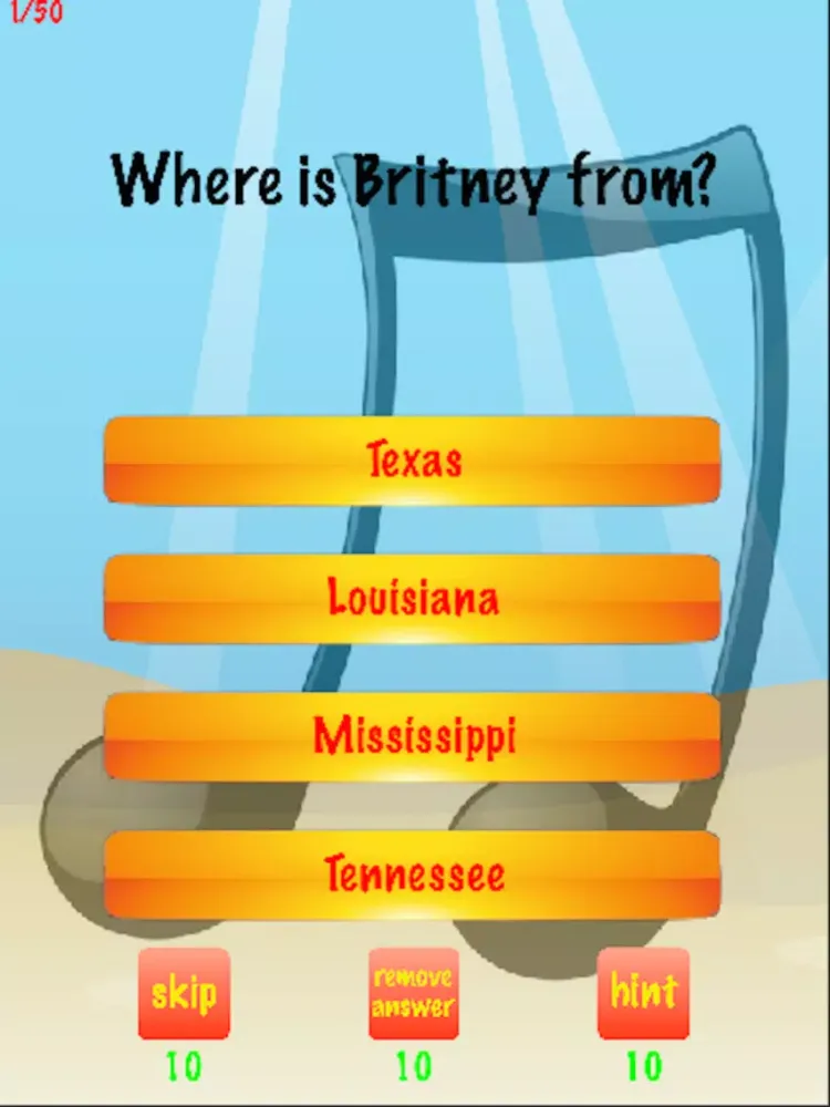 Скриншоты You Think You Know Me? Trivia for Britney Spears iPad 