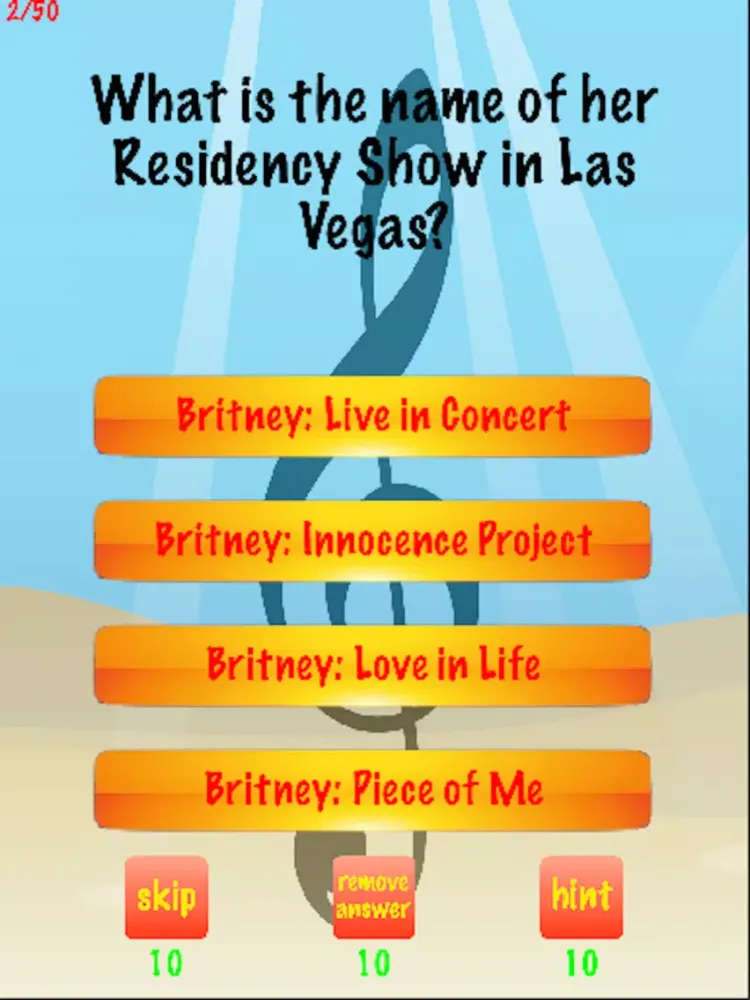 Скриншоты You Think You Know Me? Trivia for Britney Spears iPad 