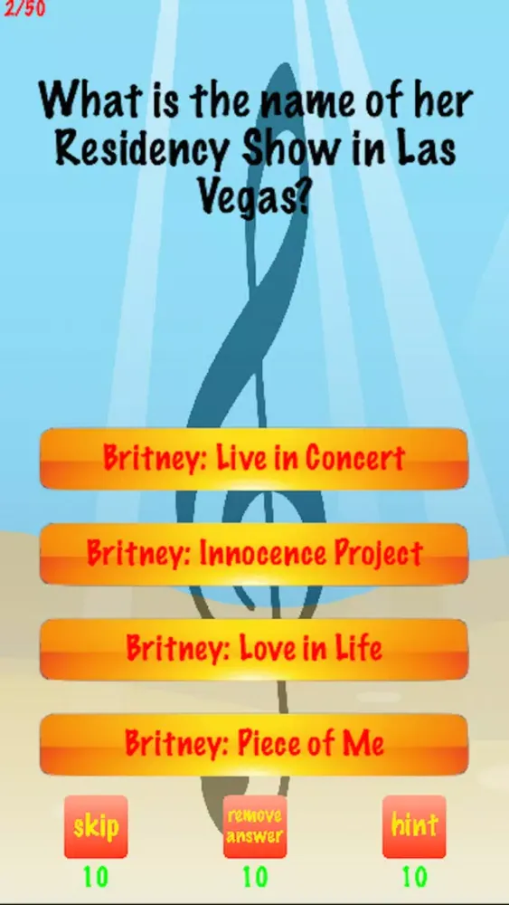 Скриншоты You Think You Know Me? Trivia for Britney Spears