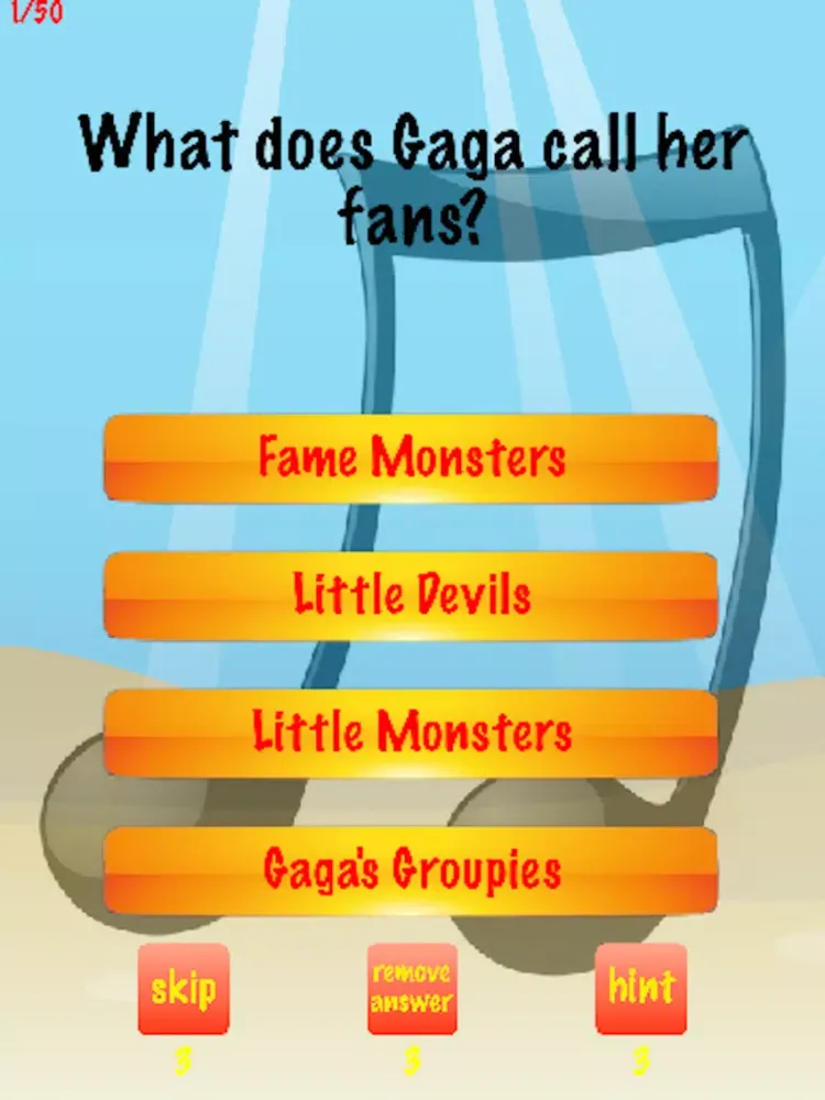 Capturas de tela do You Think You Know Me? Lady Gaga Edition Trivia Quiz iPad 