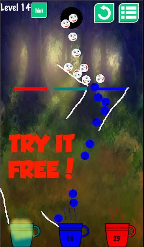 Fun with Crazy Balls 2: Hard Puzzle Games 스크린샷
