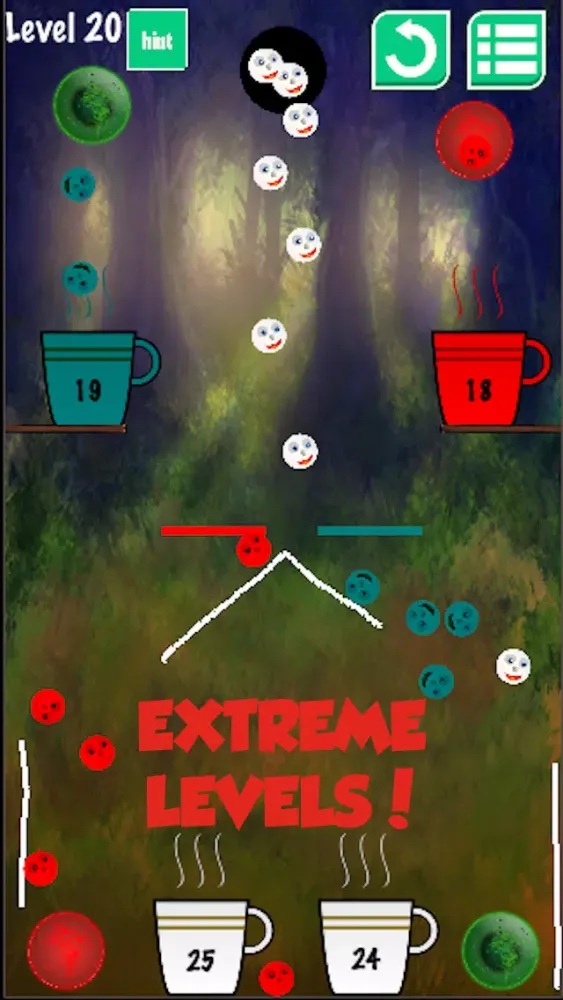 Fun with Crazy Balls 2: Hard Puzzle Games 스크린샷