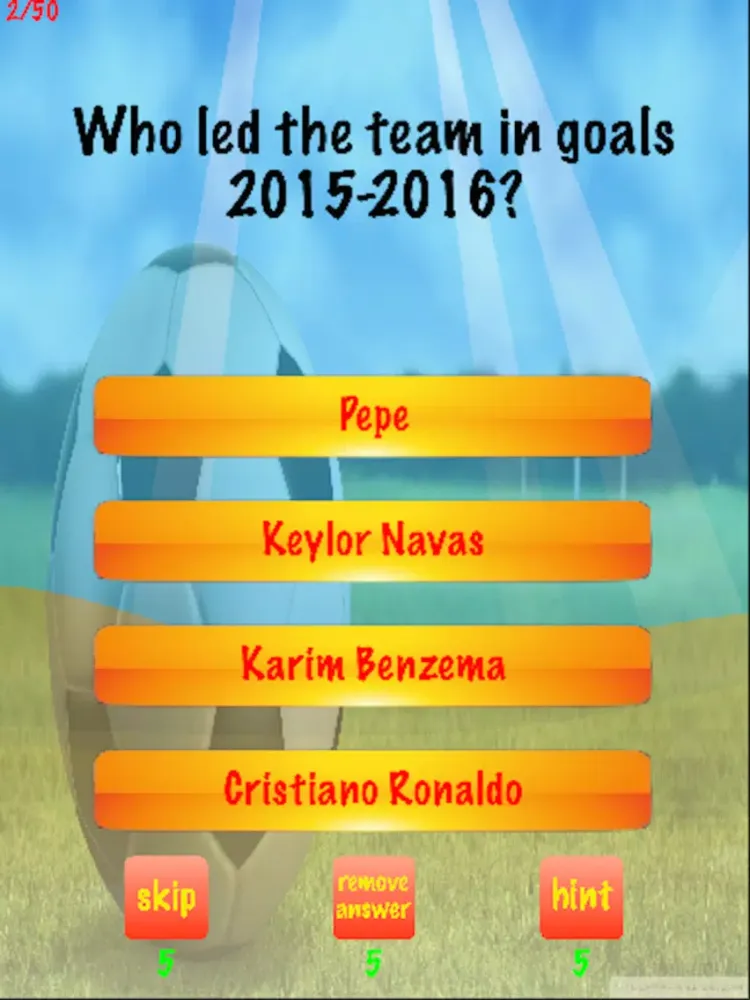 You Think You Know Me? Trivia for Real Madrid iPad  Screenshots