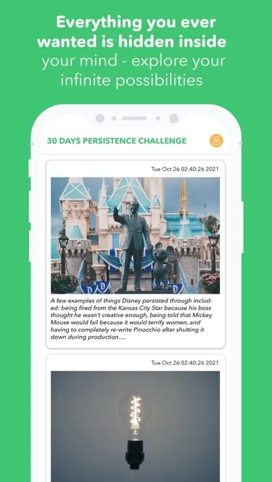 Ảnh chụp màn hình của 30 Day’s persistence challenge