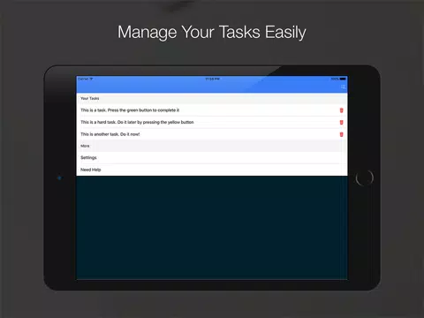 Tangkapan skrin Do - ToDo App For Procrastinators iPad 