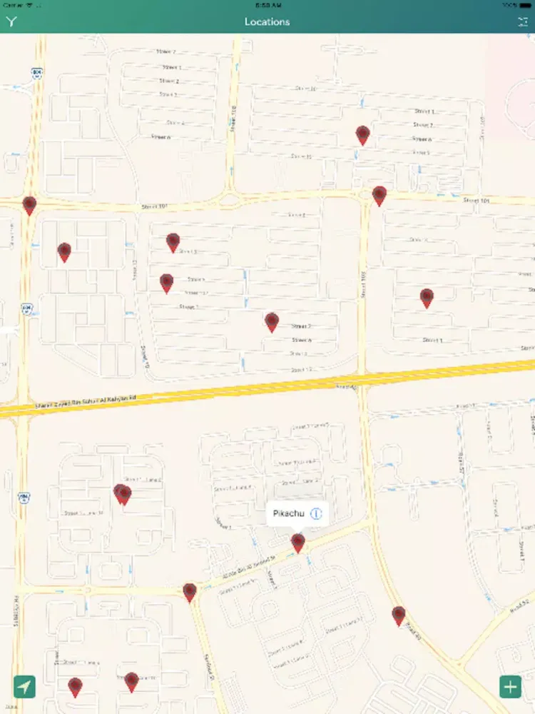 Live Locations for Pokémon GO Pro iPad  Screenshots