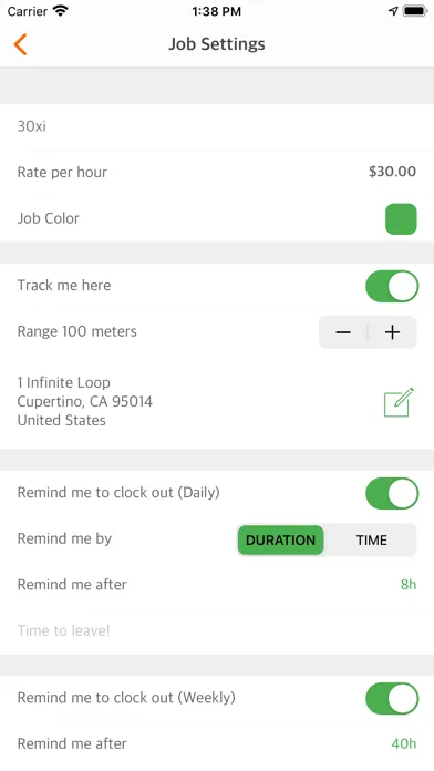 Easy Hours應用截圖