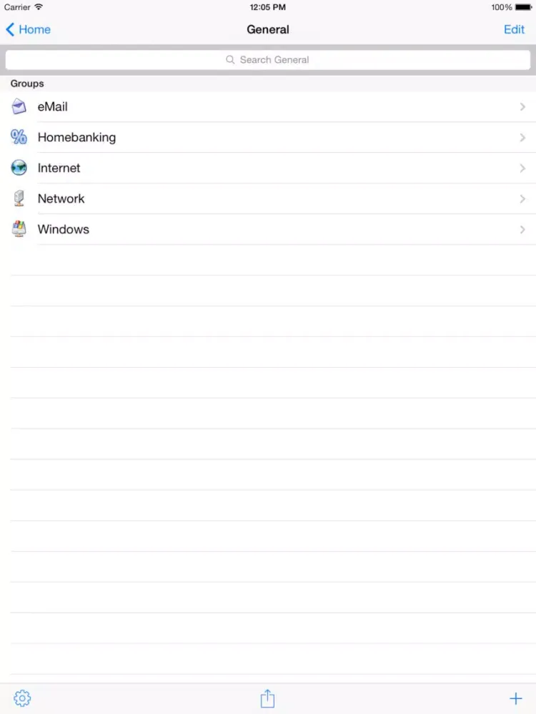 Screenshot di Smart MiniKeePass Tool iPad 