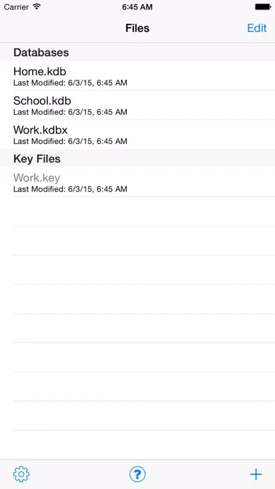 Screenshot di Smart MiniKeePass Tool