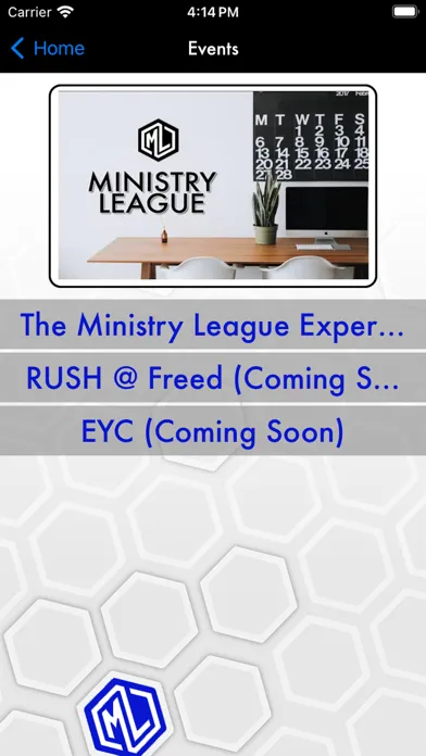 Ministry League Screenshots