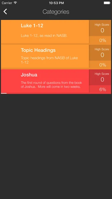 Bible Bowl Prep Screenshots
