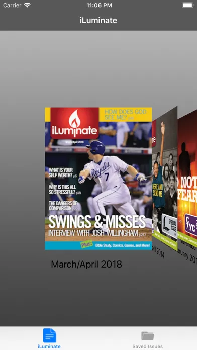 Ảnh chụp màn hình của The iLuminate Magazine