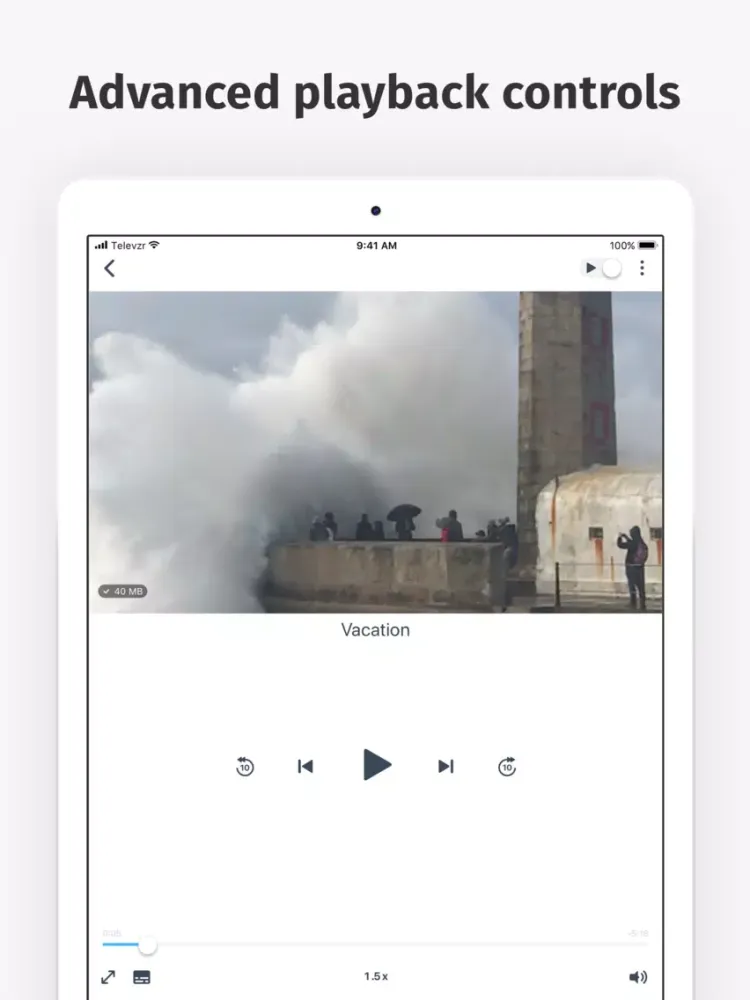 تصاویر Televzr Player iPad 