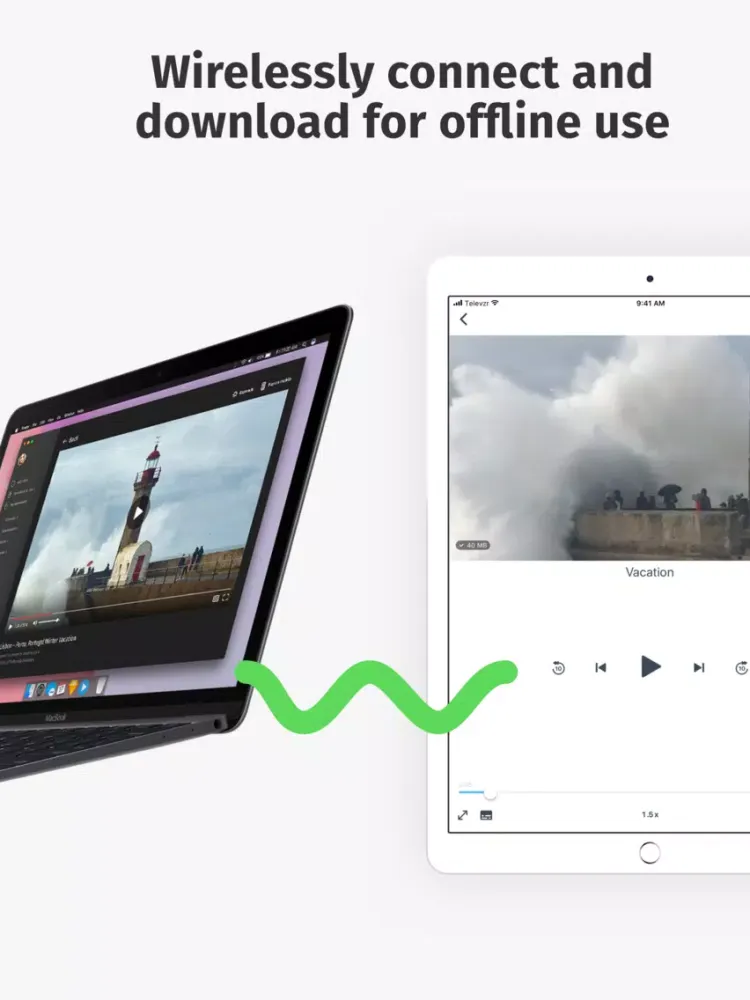 تصاویر Televzr Player iPad 