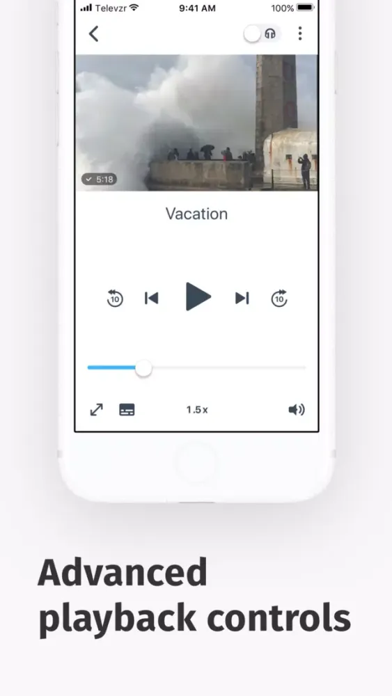 تصاویر Televzr Player