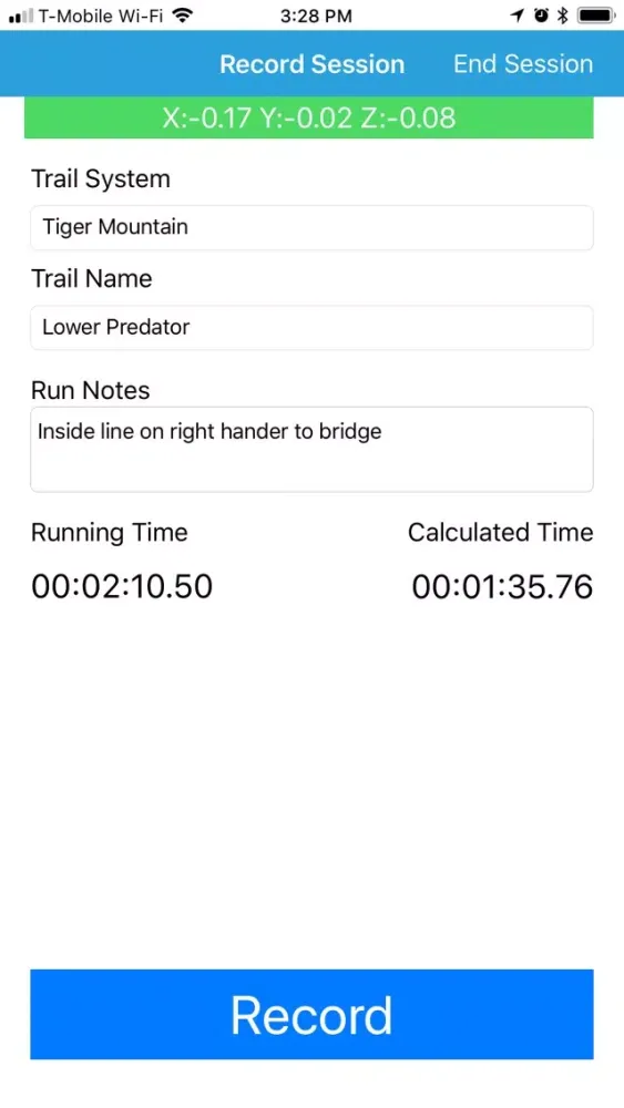 Скриншоты 321 Mountain Bike Timer