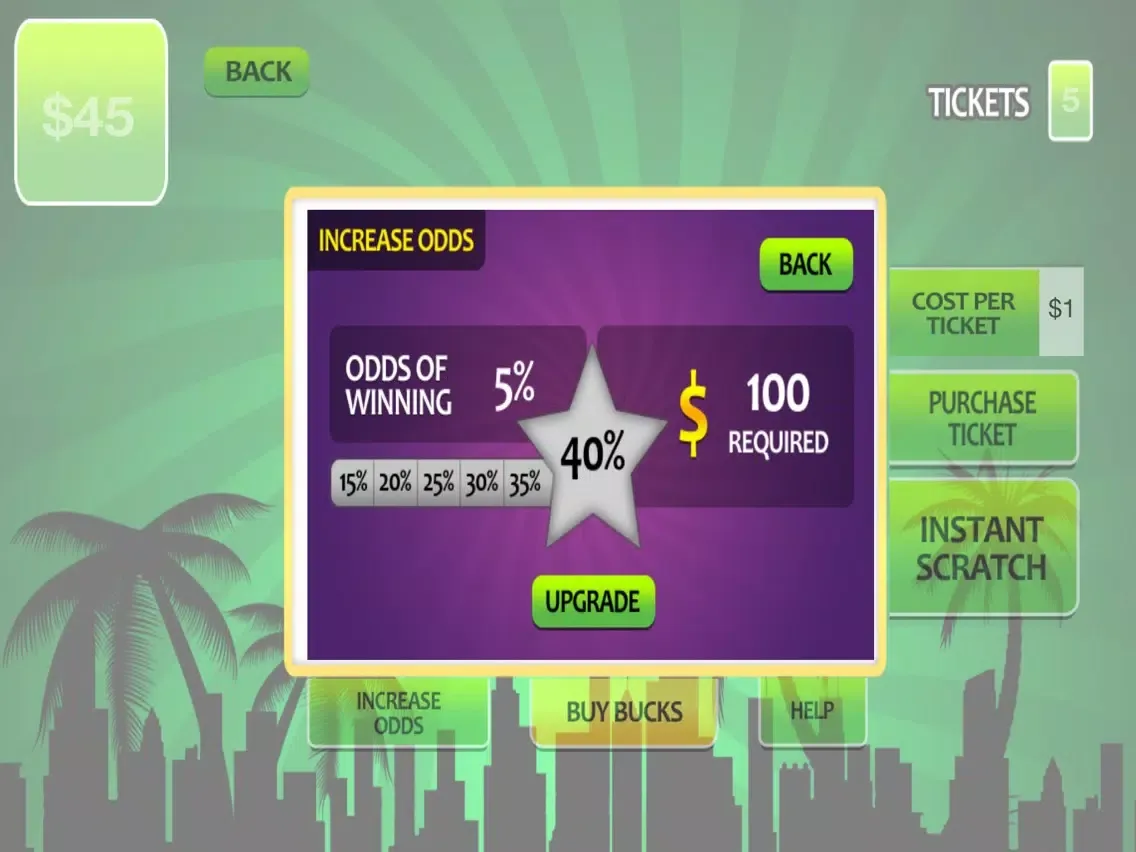صور Super Lotto Ticket Scratcher iPad 