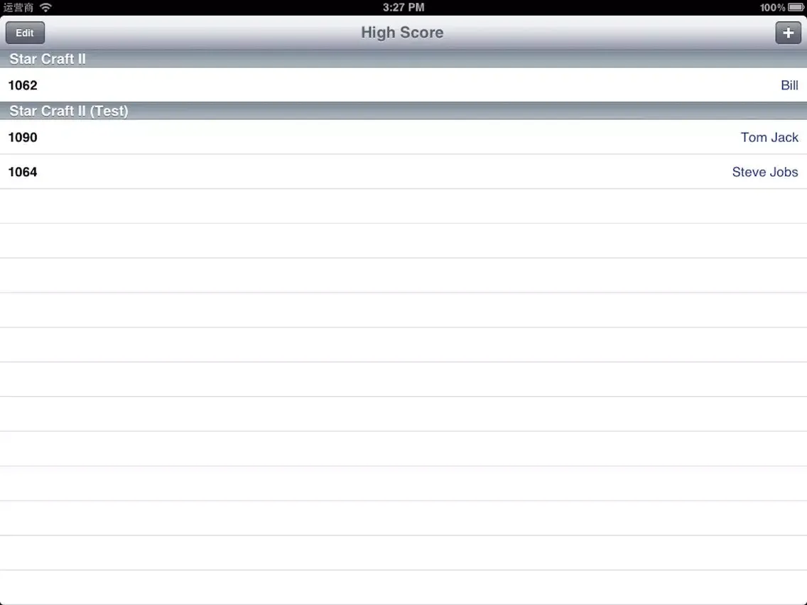 Capturas de tela do Recorder High Score iPad 