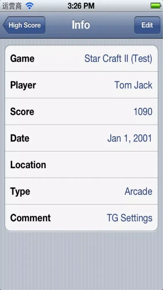 Capturas de tela do Recorder High Score
