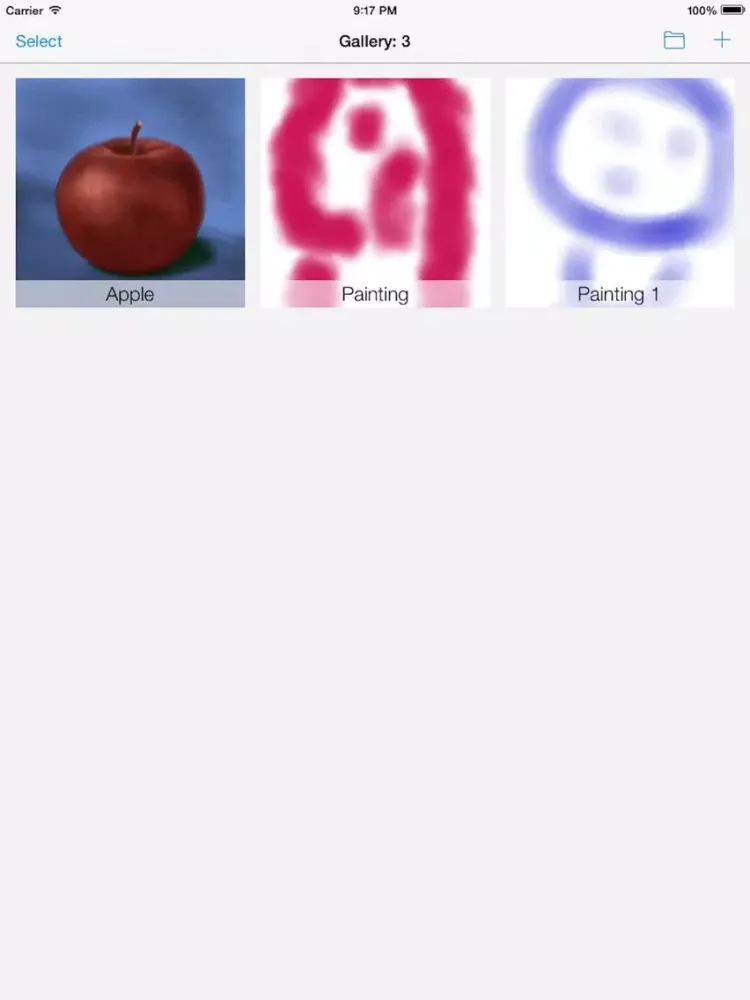 Screenshot di Paint Brushes Drawer iPad 