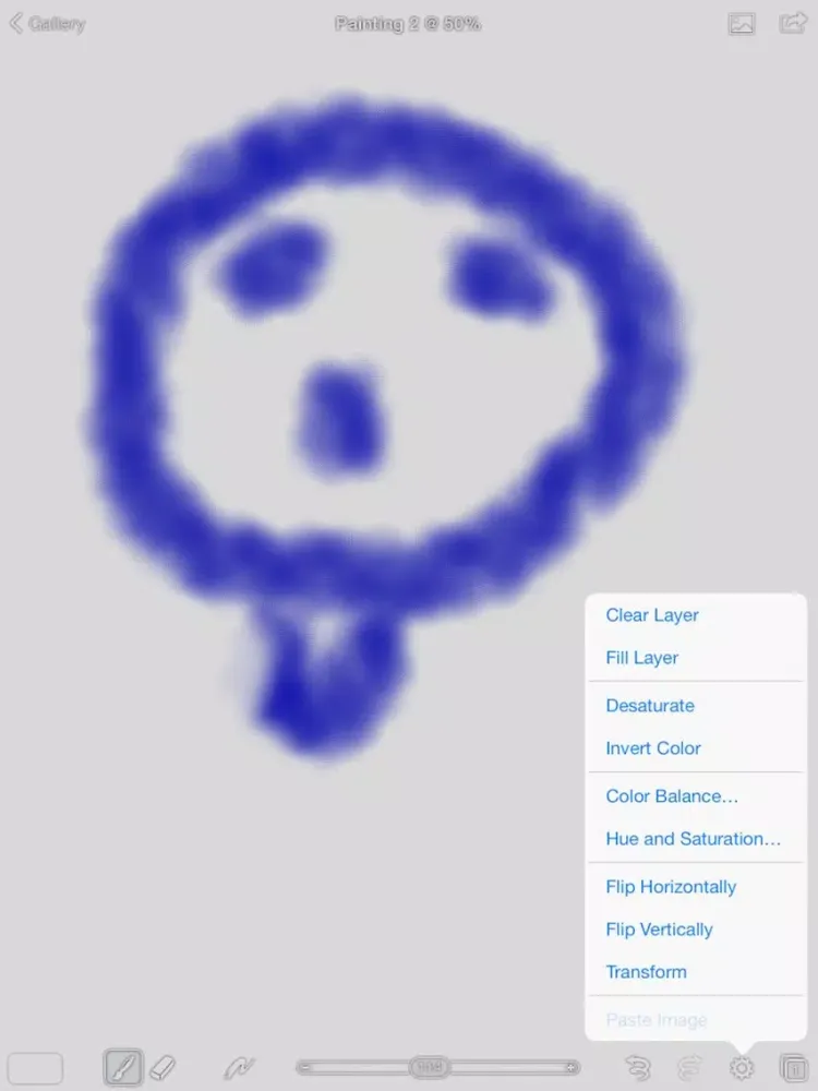 Screenshot di Paint Brushes Drawer iPad 
