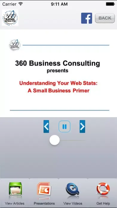 ภาพหน้าจอของ 360's Market Your Small Business