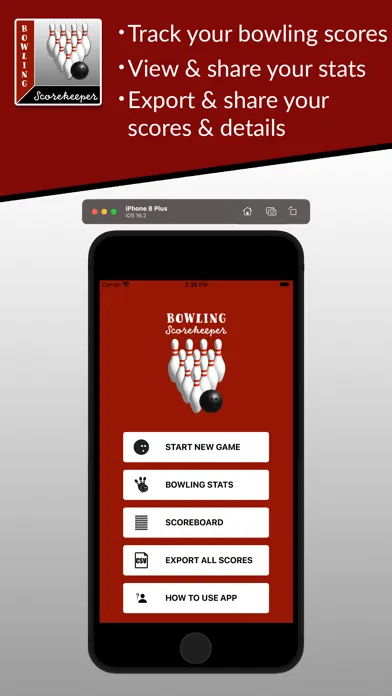 تصاویر Bowling Scorekeeper